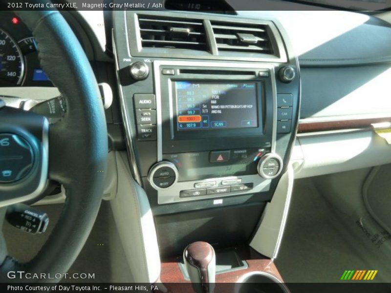 Magnetic Gray Metallic / Ash 2012 Toyota Camry XLE
