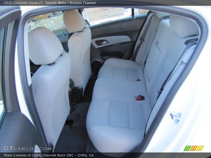 Summit White / Medium Titanium 2012 Chevrolet Cruze LT