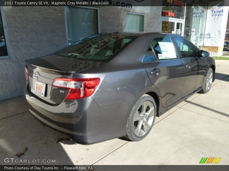 Magnetic Gray Metallic / Black/Ash 2012 Toyota Camry SE V6
