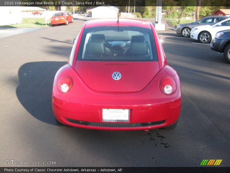 Salsa Red / Black 2010 Volkswagen New Beetle 2.5 Coupe
