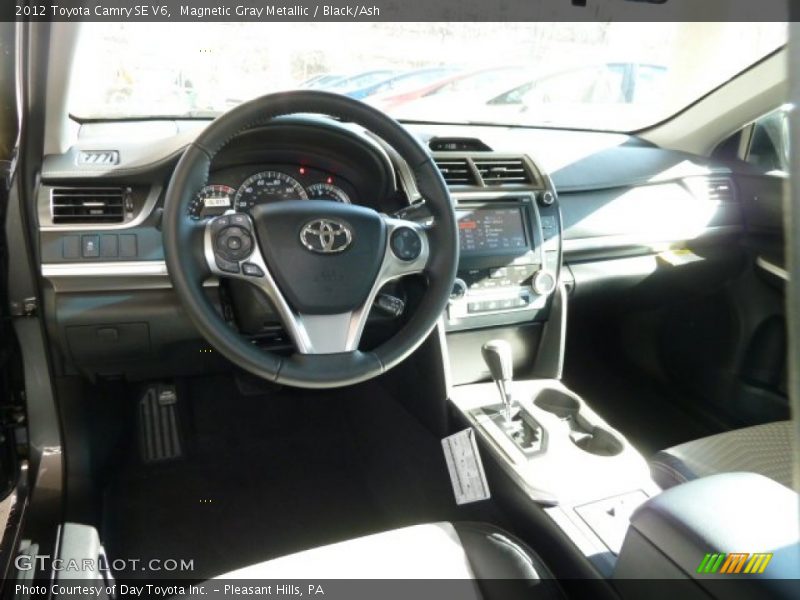 Magnetic Gray Metallic / Black/Ash 2012 Toyota Camry SE V6