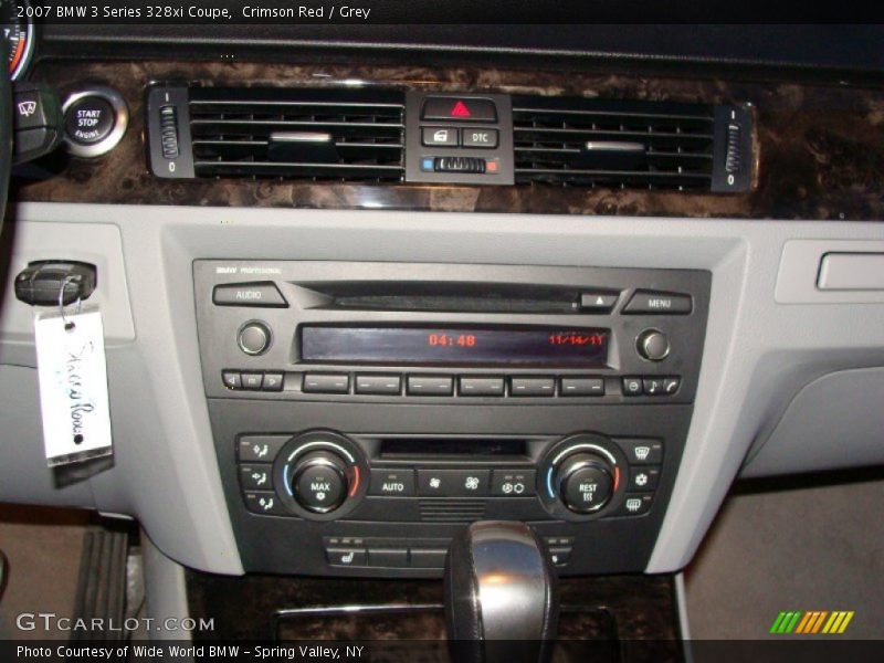 Crimson Red / Grey 2007 BMW 3 Series 328xi Coupe