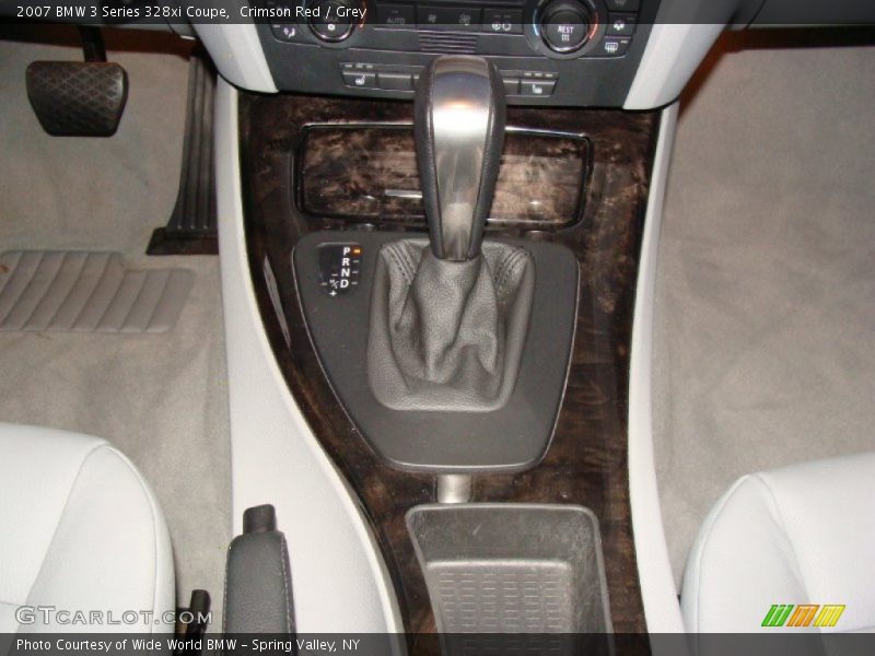 Crimson Red / Grey 2007 BMW 3 Series 328xi Coupe