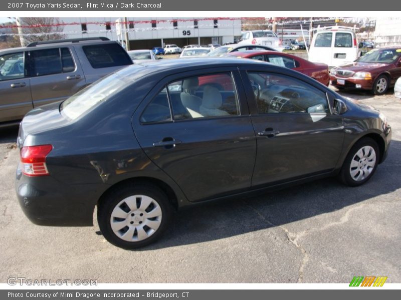 Flint Mica / Dark Charcoal 2007 Toyota Yaris Sedan