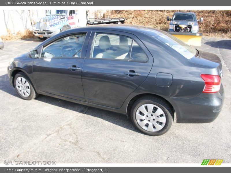 Flint Mica / Dark Charcoal 2007 Toyota Yaris Sedan