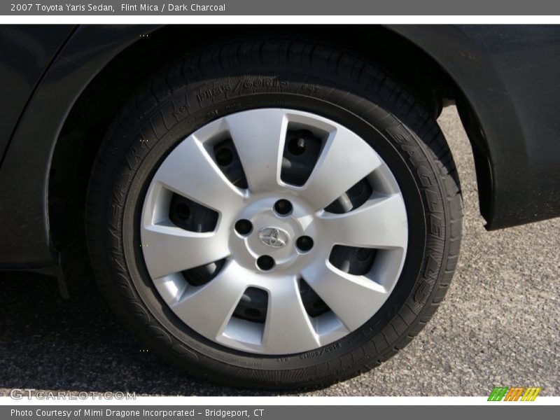 Flint Mica / Dark Charcoal 2007 Toyota Yaris Sedan