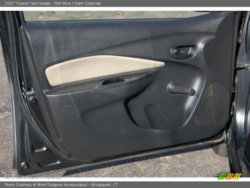 Flint Mica / Dark Charcoal 2007 Toyota Yaris Sedan
