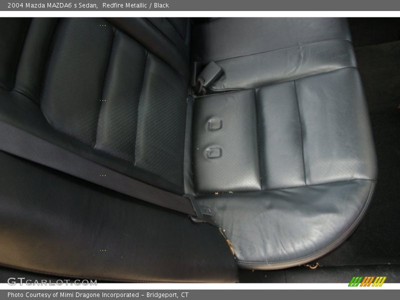 Redfire Metallic / Black 2004 Mazda MAZDA6 s Sedan