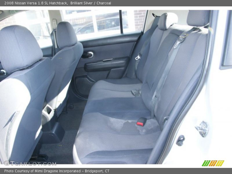 Brilliant Silver / Charcoal 2008 Nissan Versa 1.8 SL Hatchback