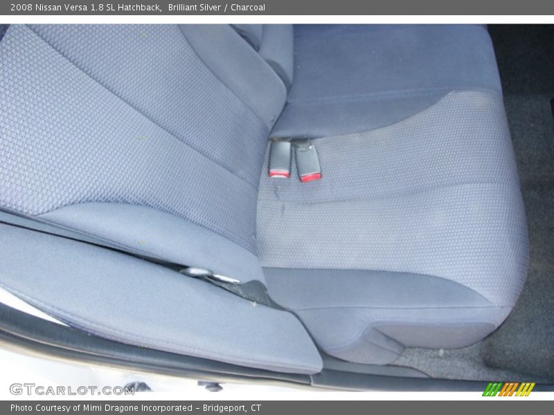 Brilliant Silver / Charcoal 2008 Nissan Versa 1.8 SL Hatchback