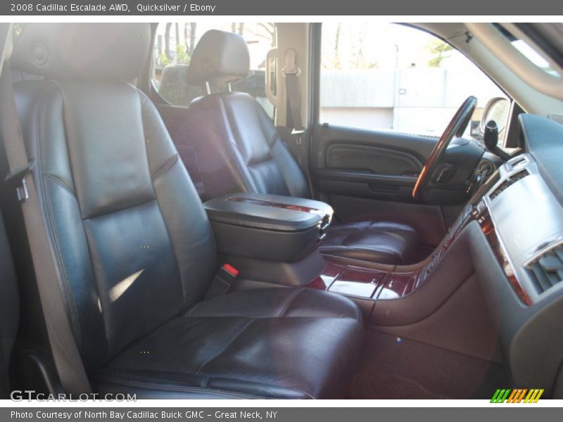 Quicksilver / Ebony 2008 Cadillac Escalade AWD