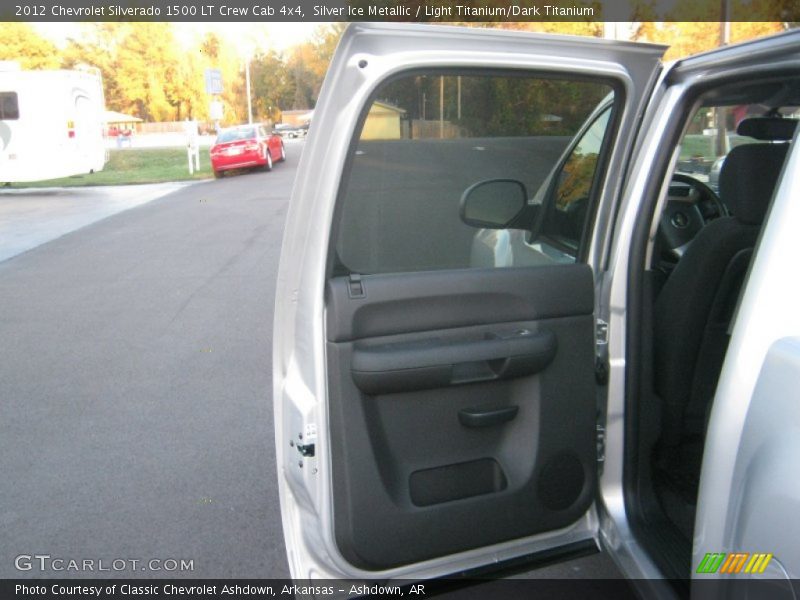 Silver Ice Metallic / Light Titanium/Dark Titanium 2012 Chevrolet Silverado 1500 LT Crew Cab 4x4