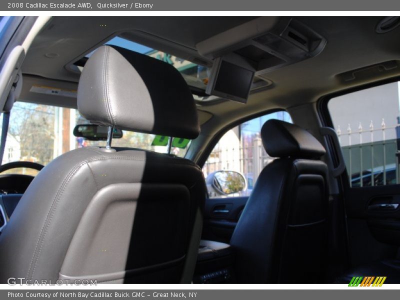 Quicksilver / Ebony 2008 Cadillac Escalade AWD