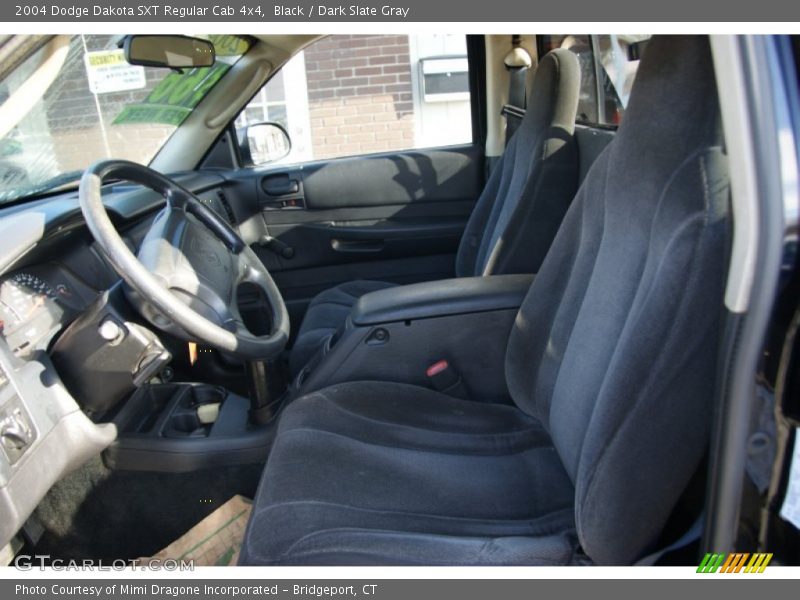  2004 Dakota SXT Regular Cab 4x4 Dark Slate Gray Interior
