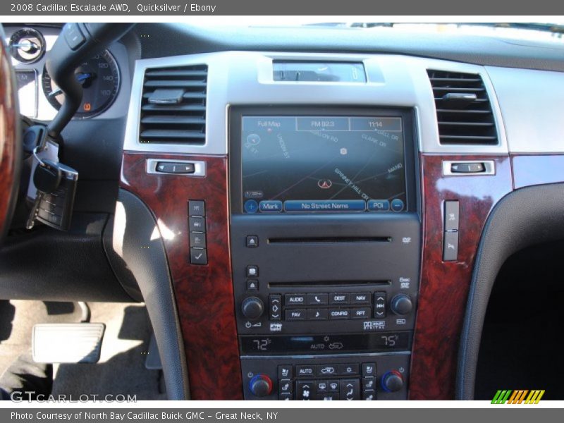 Quicksilver / Ebony 2008 Cadillac Escalade AWD