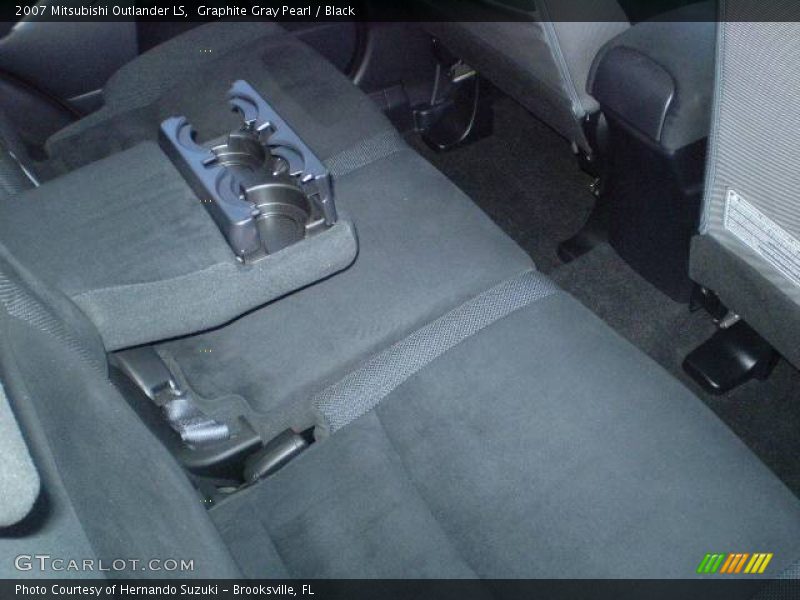 Graphite Gray Pearl / Black 2007 Mitsubishi Outlander LS