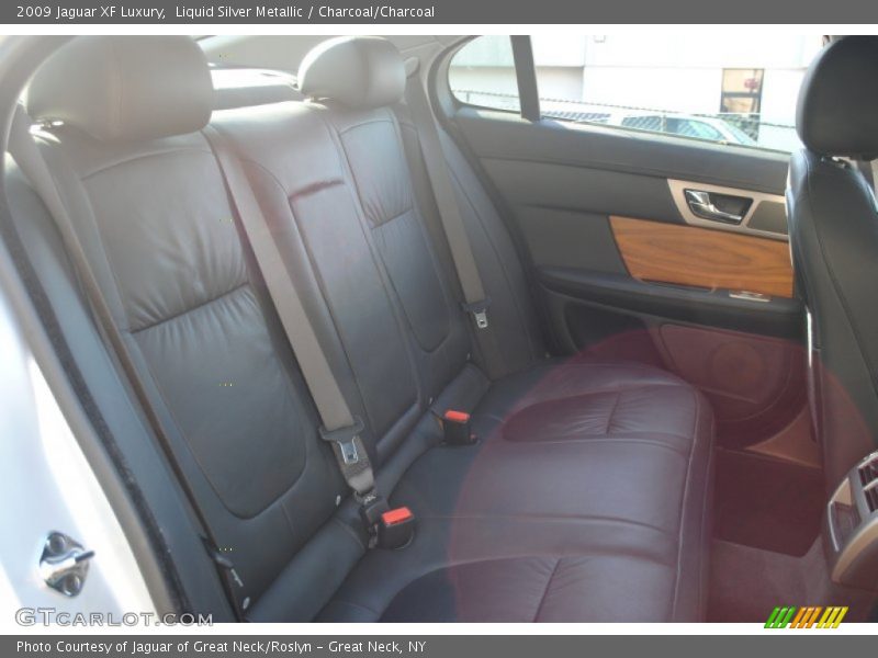 Liquid Silver Metallic / Charcoal/Charcoal 2009 Jaguar XF Luxury