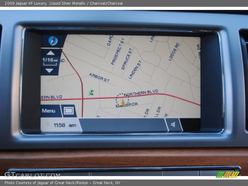 Liquid Silver Metallic / Charcoal/Charcoal 2009 Jaguar XF Luxury