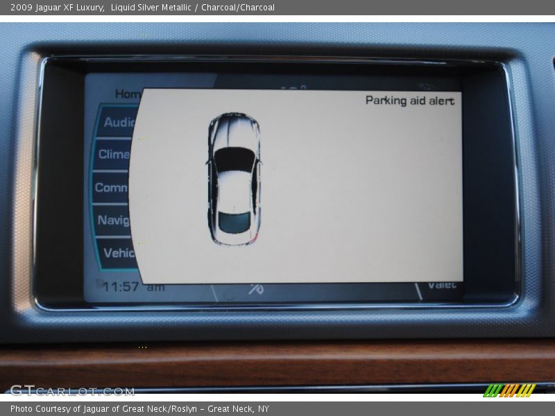 Liquid Silver Metallic / Charcoal/Charcoal 2009 Jaguar XF Luxury