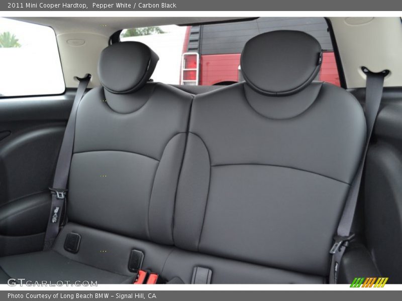 Pepper White / Carbon Black 2011 Mini Cooper Hardtop