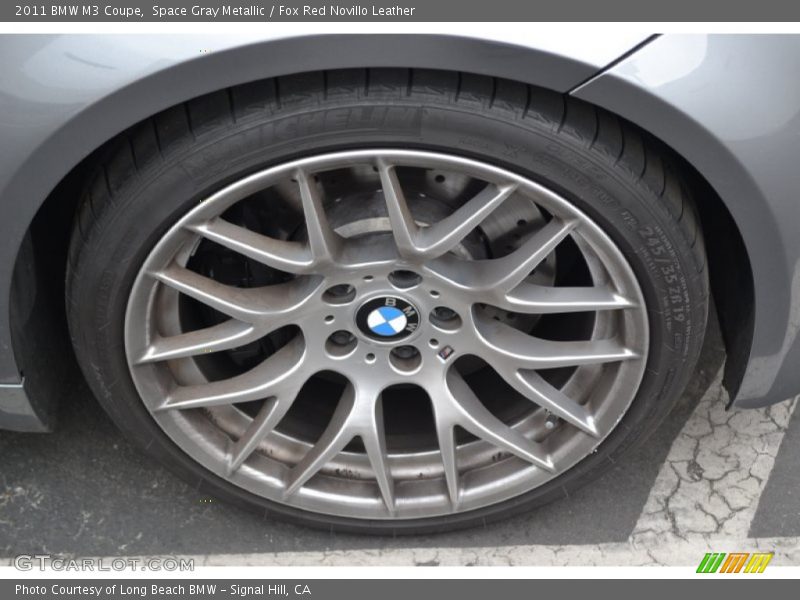 Space Gray Metallic / Fox Red Novillo Leather 2011 BMW M3 Coupe