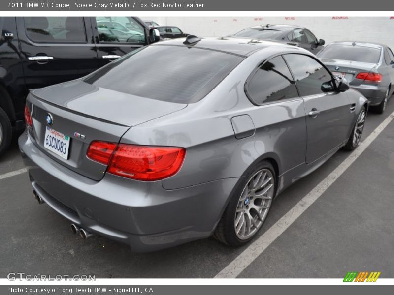 Space Gray Metallic / Fox Red Novillo Leather 2011 BMW M3 Coupe