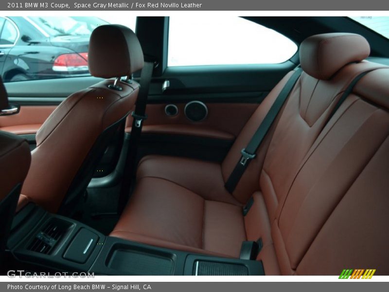 Space Gray Metallic / Fox Red Novillo Leather 2011 BMW M3 Coupe