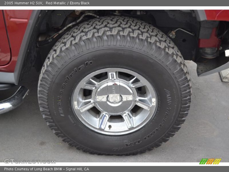 Red Metallic / Ebony Black 2005 Hummer H2 SUV