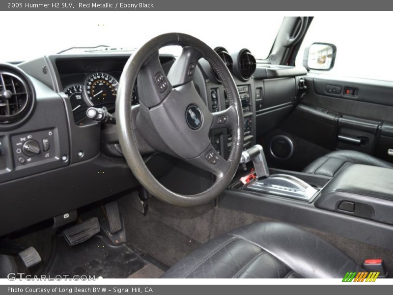 Red Metallic / Ebony Black 2005 Hummer H2 SUV