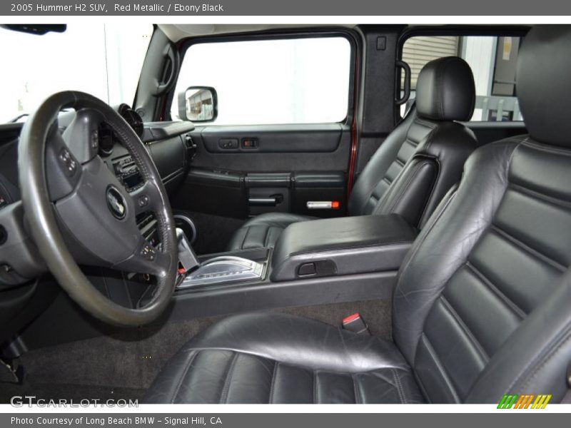 Red Metallic / Ebony Black 2005 Hummer H2 SUV