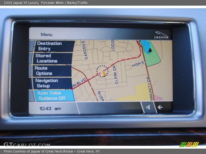 Porcelain White / Barley/Truffle 2009 Jaguar XF Luxury