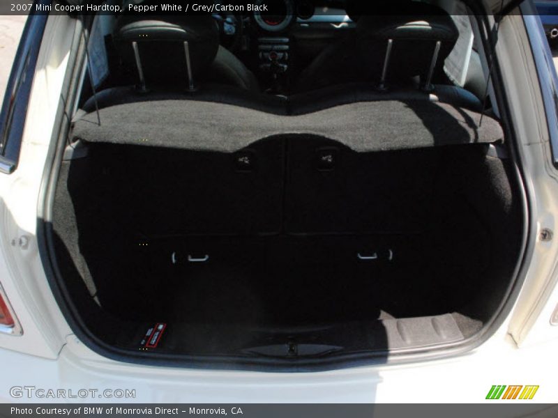 Pepper White / Grey/Carbon Black 2007 Mini Cooper Hardtop