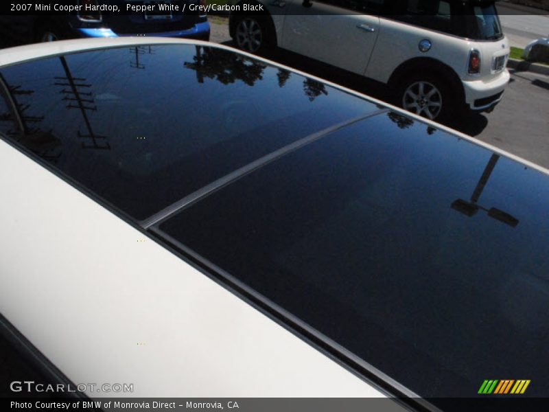 Pepper White / Grey/Carbon Black 2007 Mini Cooper Hardtop