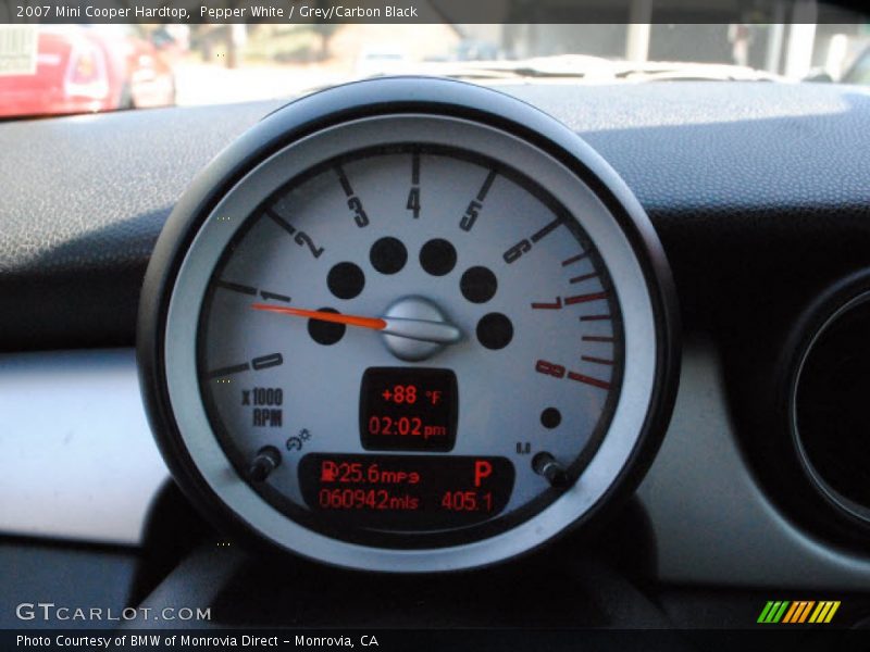 Pepper White / Grey/Carbon Black 2007 Mini Cooper Hardtop