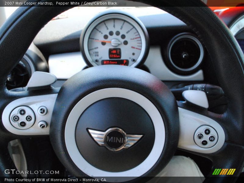 Pepper White / Grey/Carbon Black 2007 Mini Cooper Hardtop
