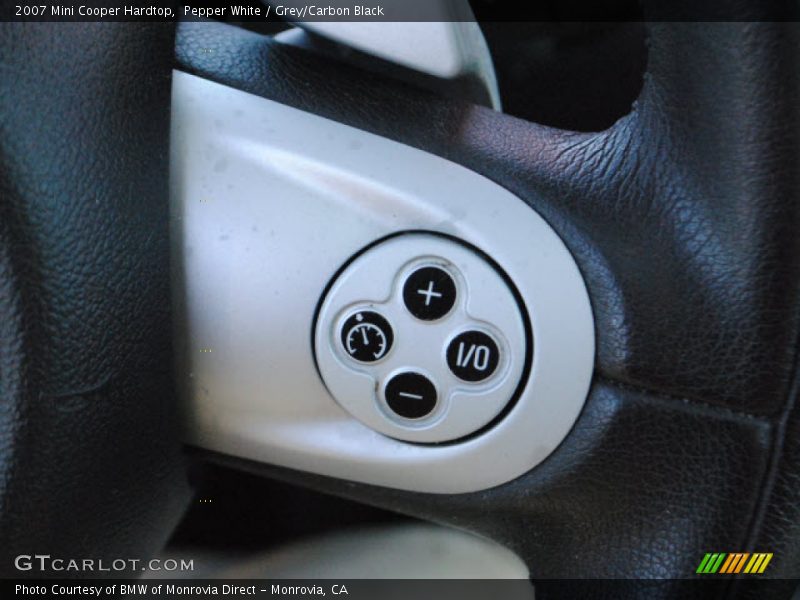Pepper White / Grey/Carbon Black 2007 Mini Cooper Hardtop