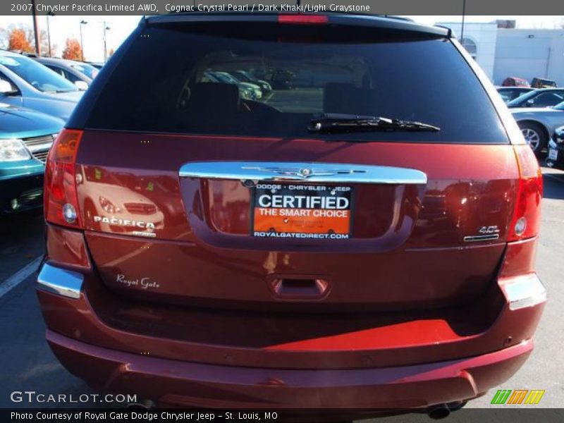 Cognac Crystal Pearl / Dark Khaki/Light Graystone 2007 Chrysler Pacifica Limited AWD
