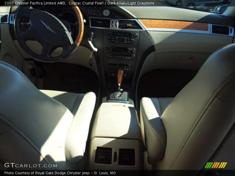 Cognac Crystal Pearl / Dark Khaki/Light Graystone 2007 Chrysler Pacifica Limited AWD