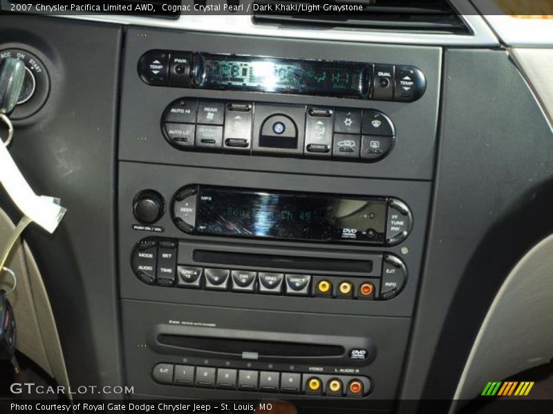 Cognac Crystal Pearl / Dark Khaki/Light Graystone 2007 Chrysler Pacifica Limited AWD