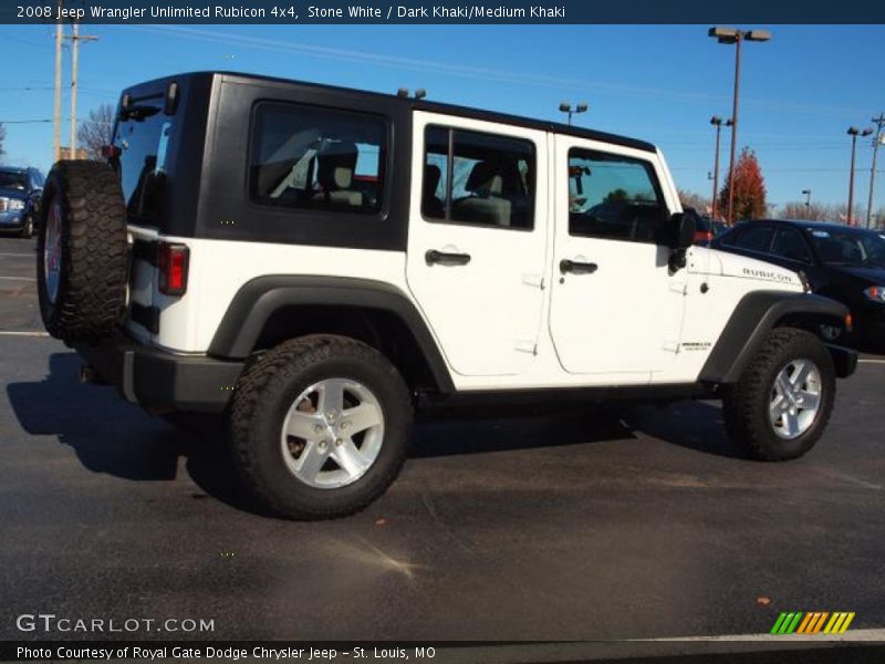  2008 Wrangler Unlimited Rubicon 4x4 Stone White