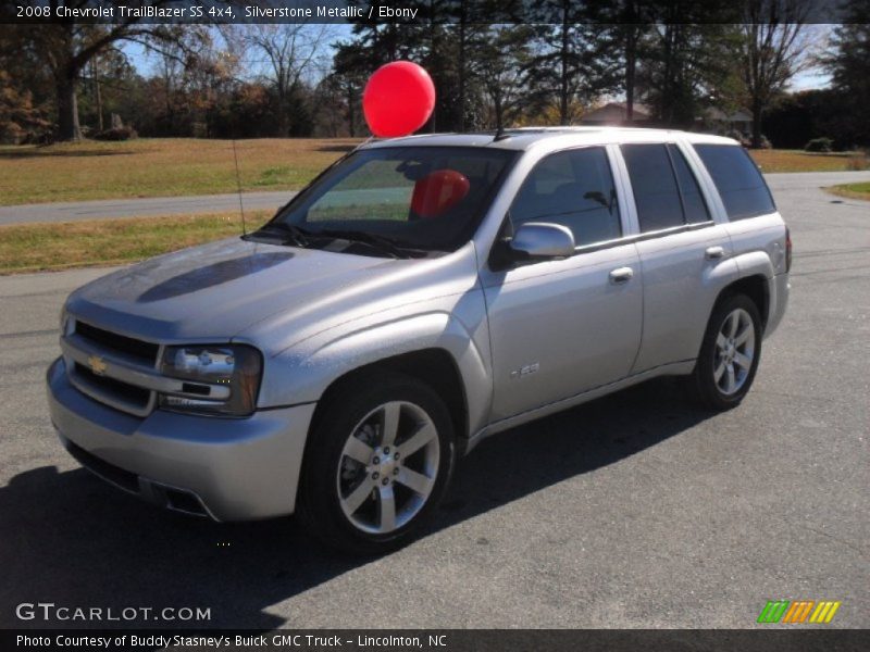 Silverstone Metallic / Ebony 2008 Chevrolet TrailBlazer SS 4x4