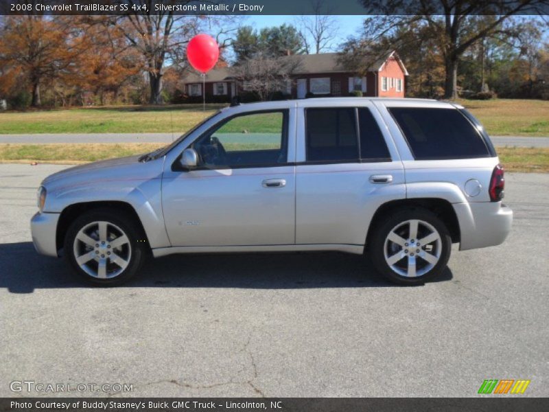 Silverstone Metallic / Ebony 2008 Chevrolet TrailBlazer SS 4x4