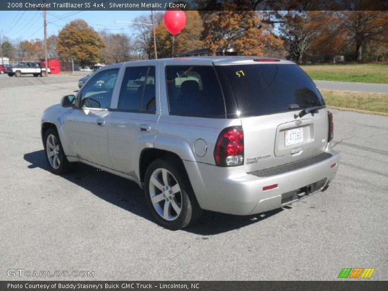Silverstone Metallic / Ebony 2008 Chevrolet TrailBlazer SS 4x4