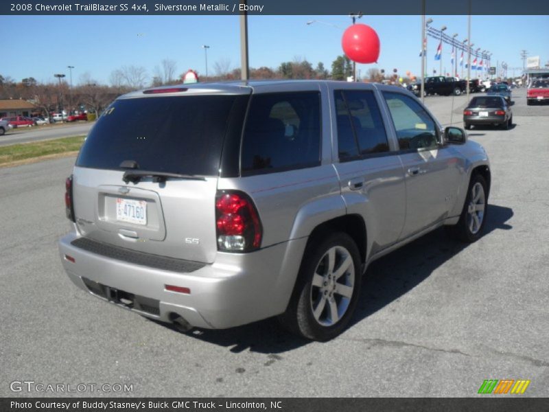 Silverstone Metallic / Ebony 2008 Chevrolet TrailBlazer SS 4x4