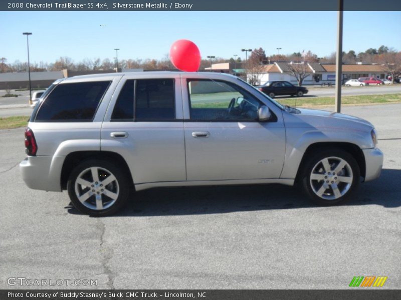 Silverstone Metallic / Ebony 2008 Chevrolet TrailBlazer SS 4x4