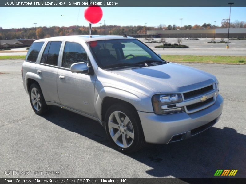 Silverstone Metallic / Ebony 2008 Chevrolet TrailBlazer SS 4x4