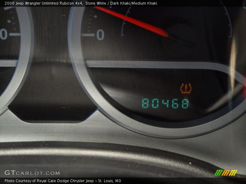 Stone White / Dark Khaki/Medium Khaki 2008 Jeep Wrangler Unlimited Rubicon 4x4