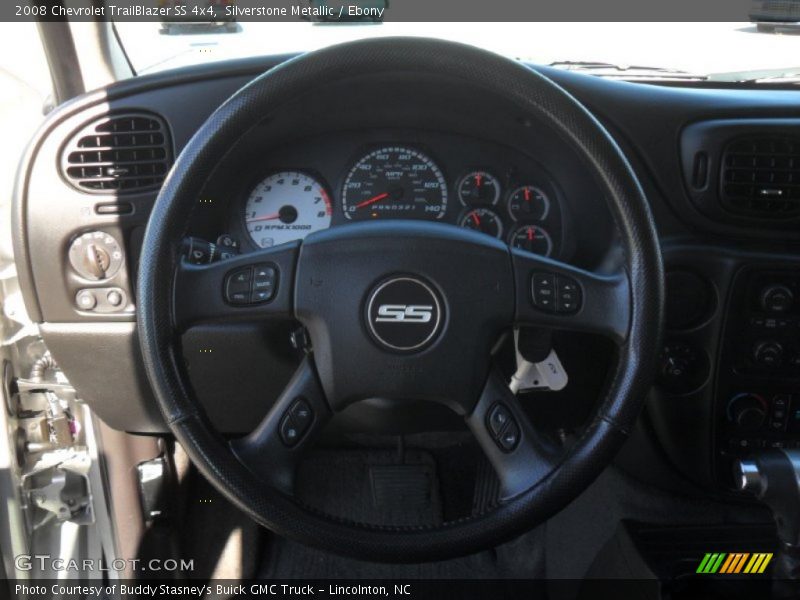 Silverstone Metallic / Ebony 2008 Chevrolet TrailBlazer SS 4x4