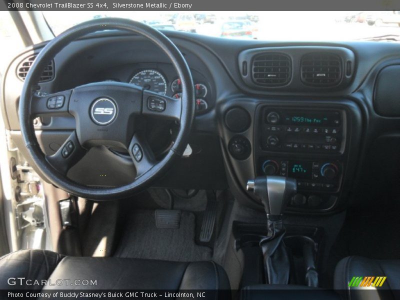 Silverstone Metallic / Ebony 2008 Chevrolet TrailBlazer SS 4x4