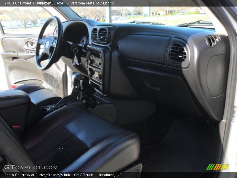 Silverstone Metallic / Ebony 2008 Chevrolet TrailBlazer SS 4x4